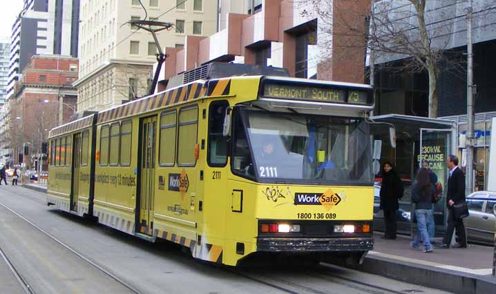 Yarra Trams Class B Work Safe 2111